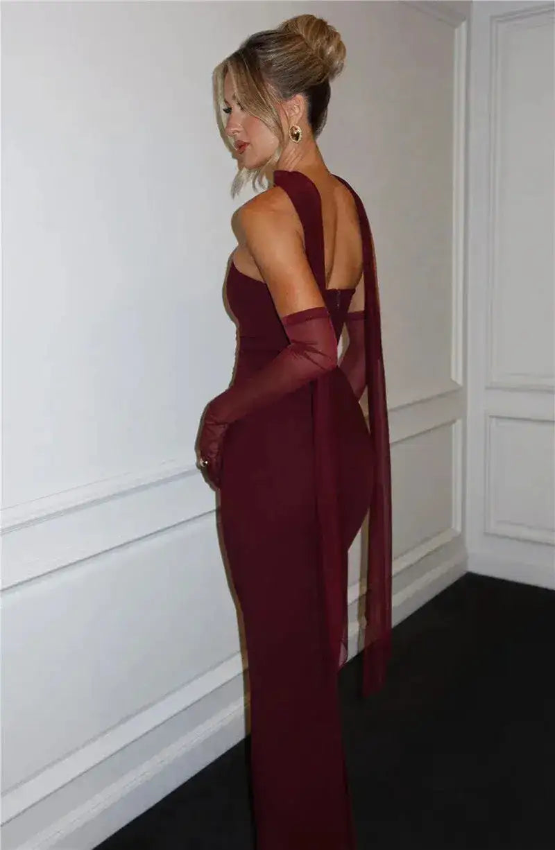 Bella Celeste Strapless Maxi Dress - Bellaovo