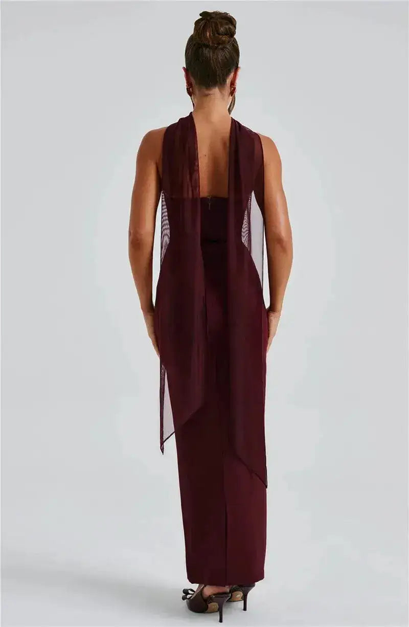 Bella Celeste Strapless Maxi Dress - Bellaovo