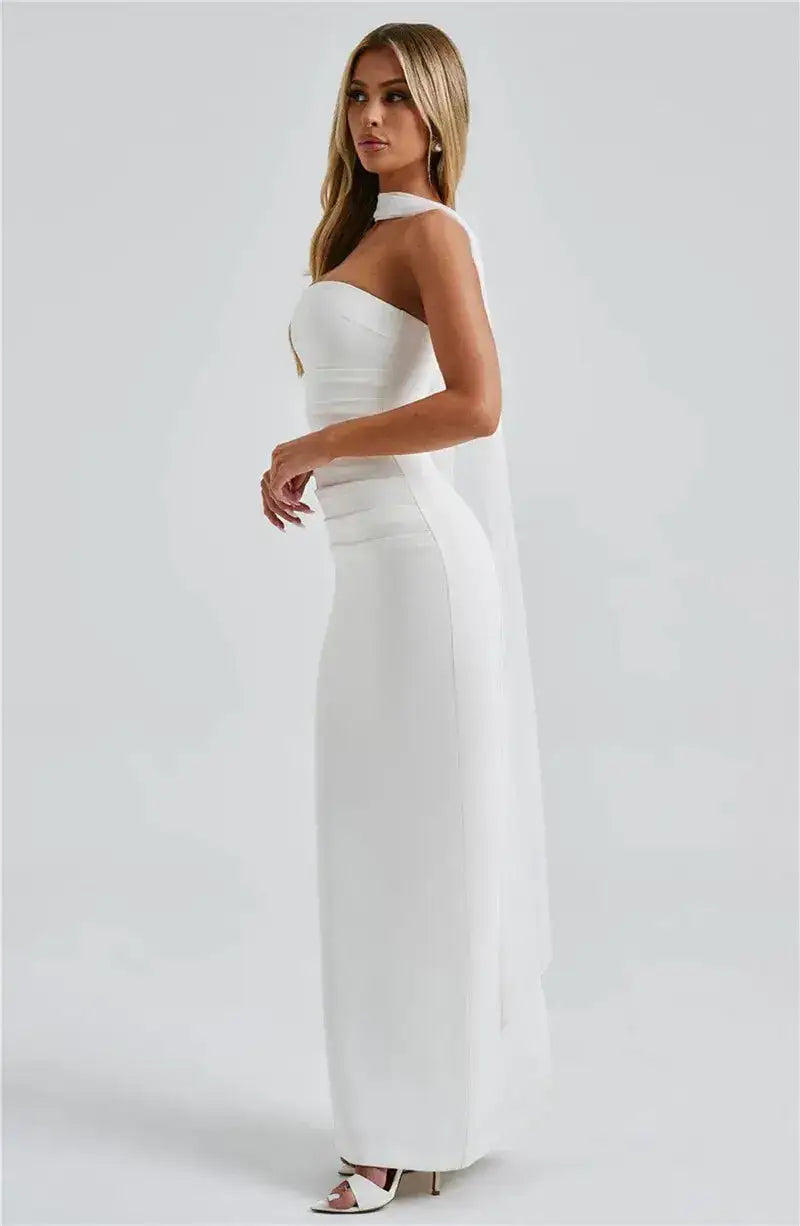 Bella Celeste Strapless Maxi Dress - Bellaovo