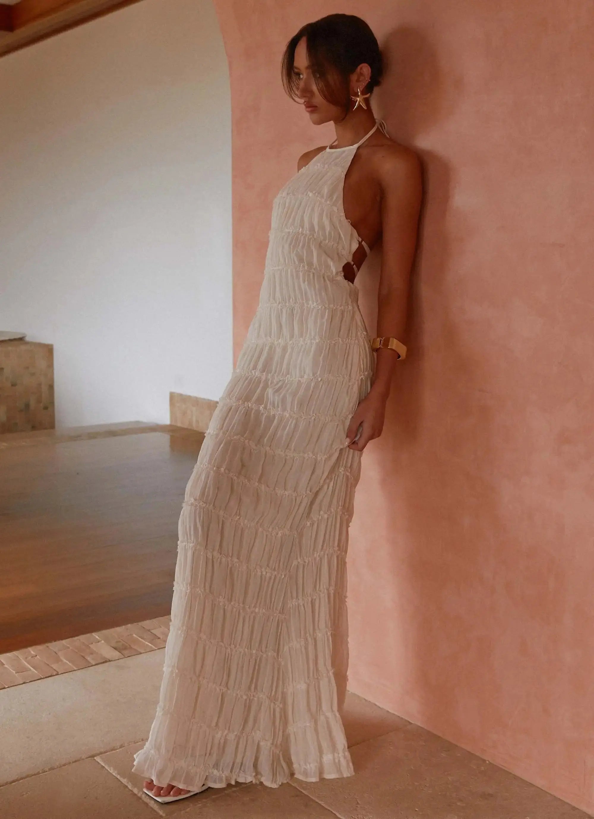 Bella Ivory Whisper Gown Bellaovo