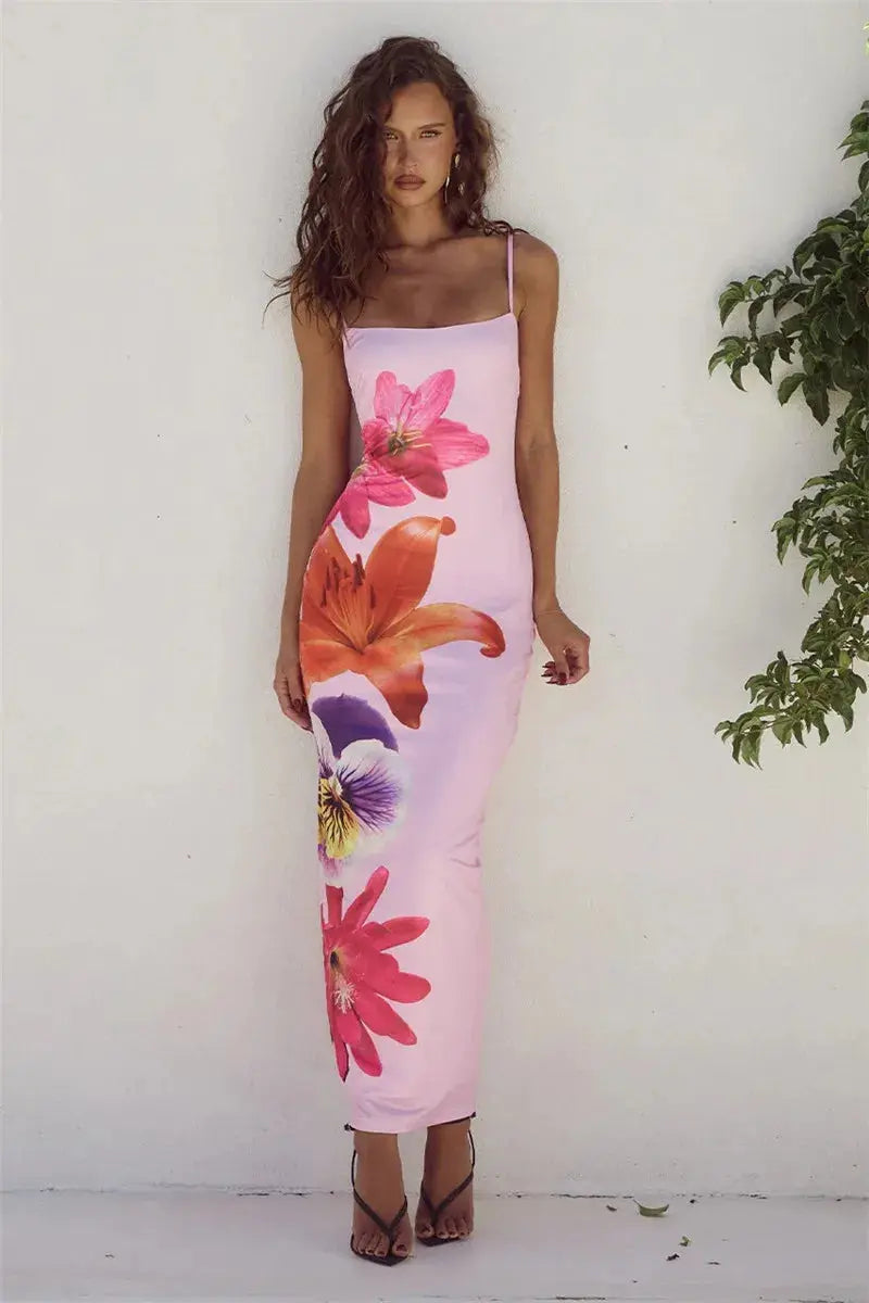 Bella Flora Statement Maxi Dress - Bellaovo