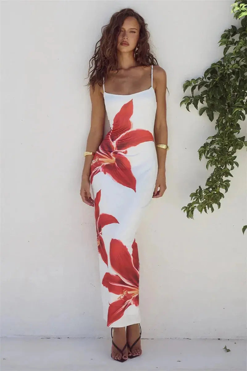 Bella Flora Statement Maxi Dress - Bellaovo