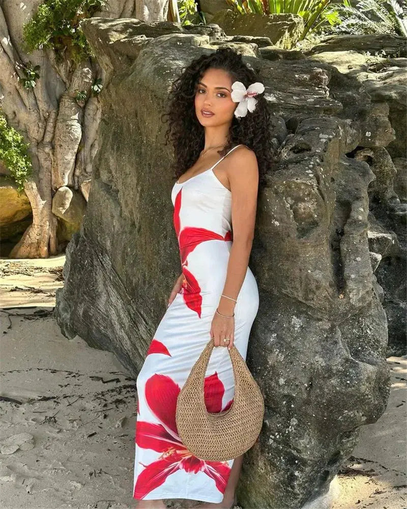 Bella Flora Statement Maxi Dress - Bellaovo