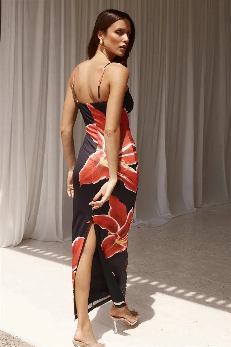 Bella Flora Statement Maxi Dress - Bellaovo