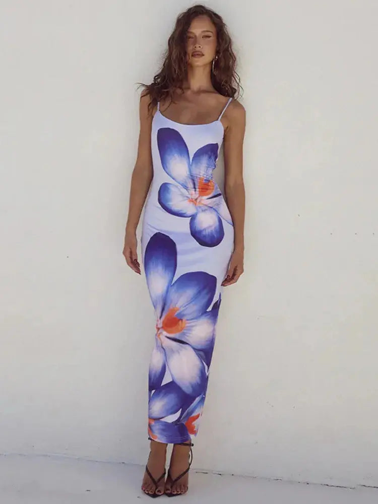 Bella Flora Statement Maxi Dress - Bellaovo
