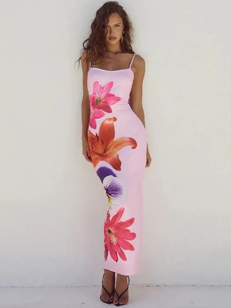 Bella Flora Statement Maxi Dress - Bellaovo