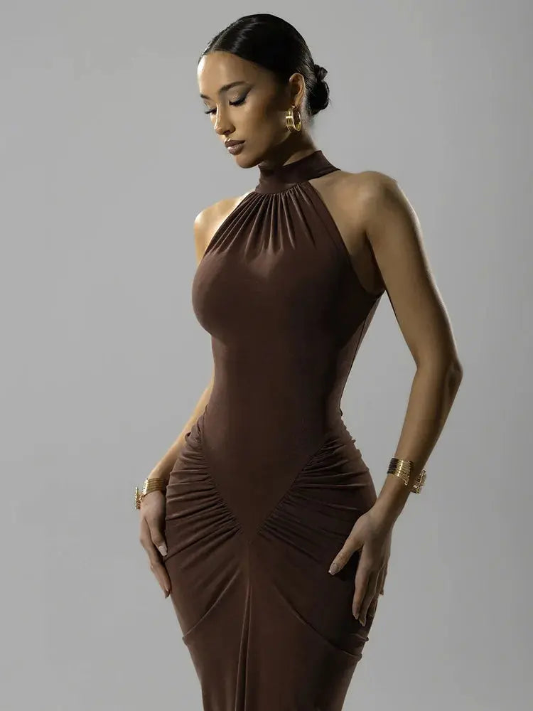 Bella Mocha Siren Gown Bellaovo