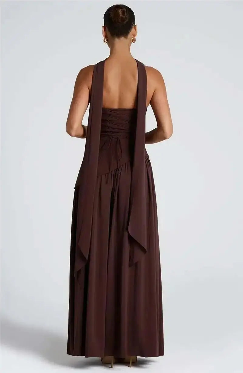 Bella Divina Strapless Maxi Dress - Bellaovo