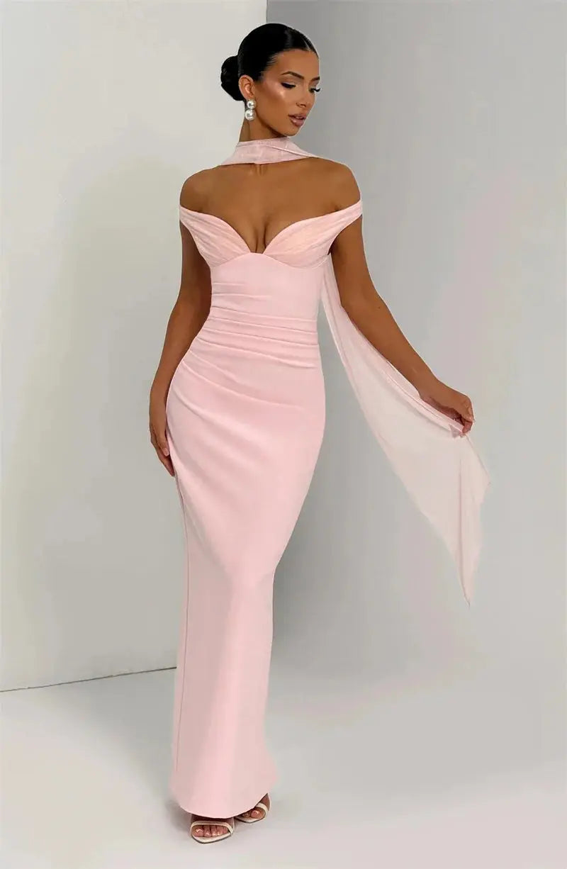 Bella Rosewood Elegance Gown - Bellaovo