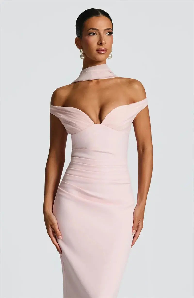 Bella Rosewood Elegance Gown - Bellaovo