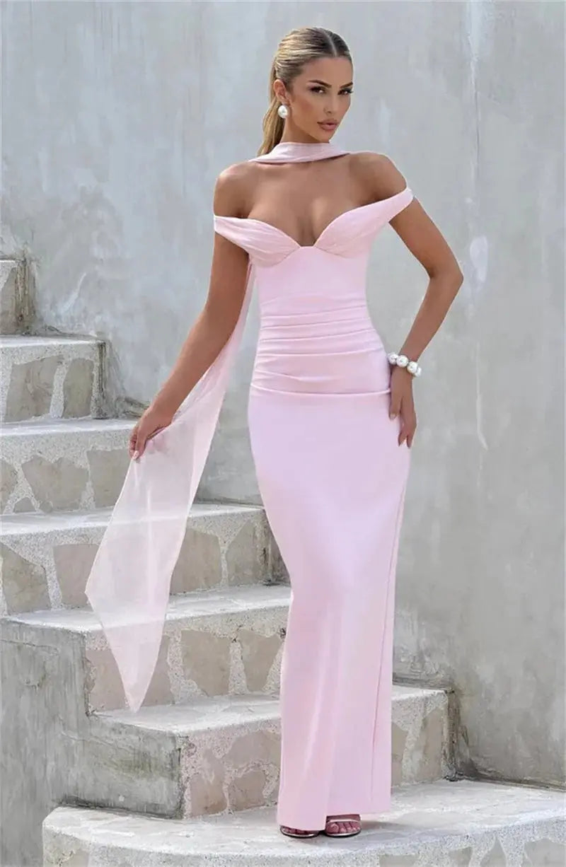 Bella Rosewood Elegance Gown - Bellaovo