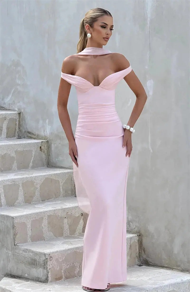 Bella Rosewood Elegance Gown - Bellaovo