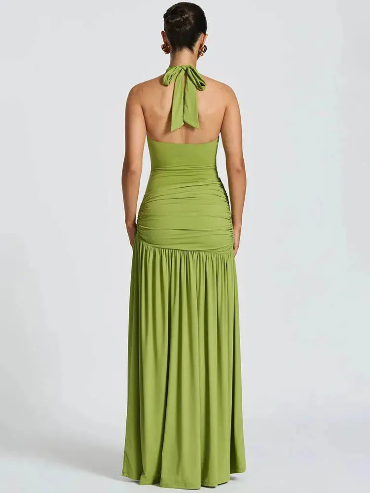 Bella Verde Goddess Gown - Bellaovo