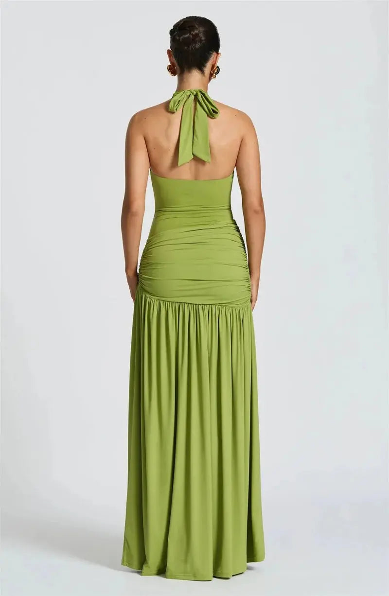 Bella Verde Goddess Gown - Bellaovo