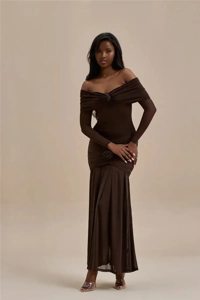 Bella Rosaria Maxi Dress - Bellaovo