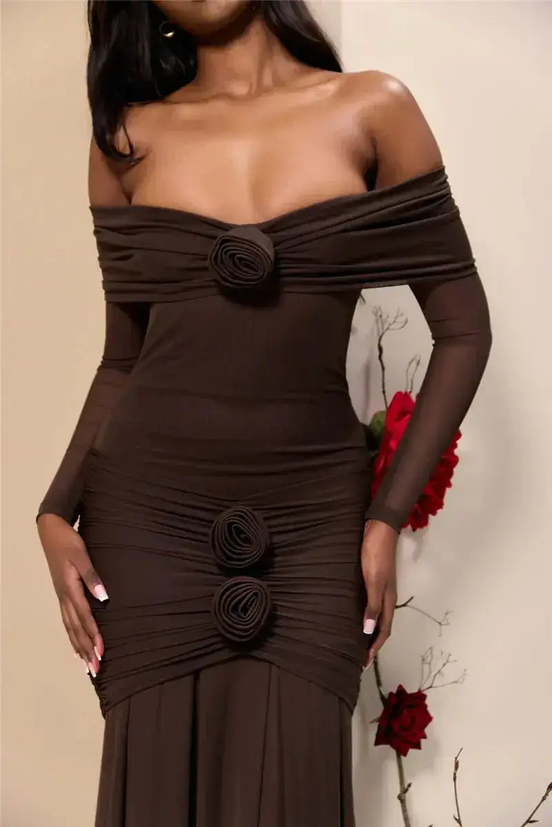 Bella Rosaria Maxi Dress - Bellaovo