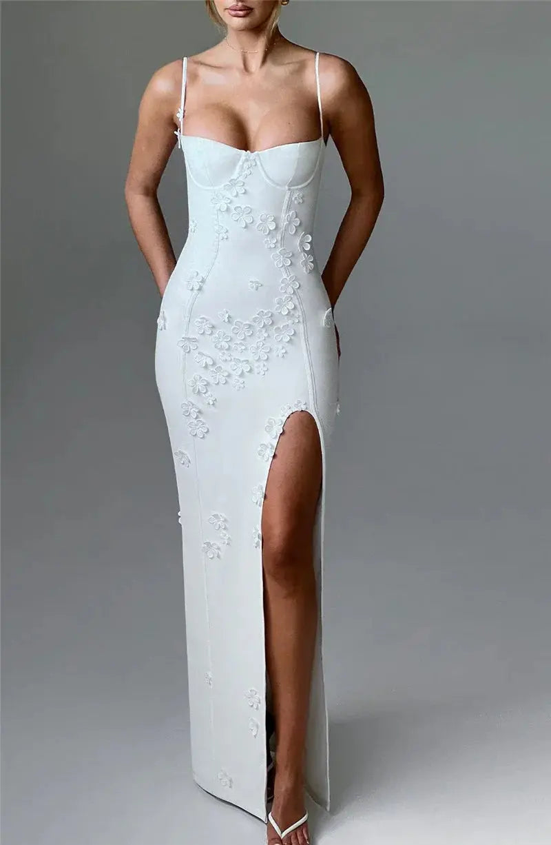 Bella Rosso Bloom Gown - Bellaovo