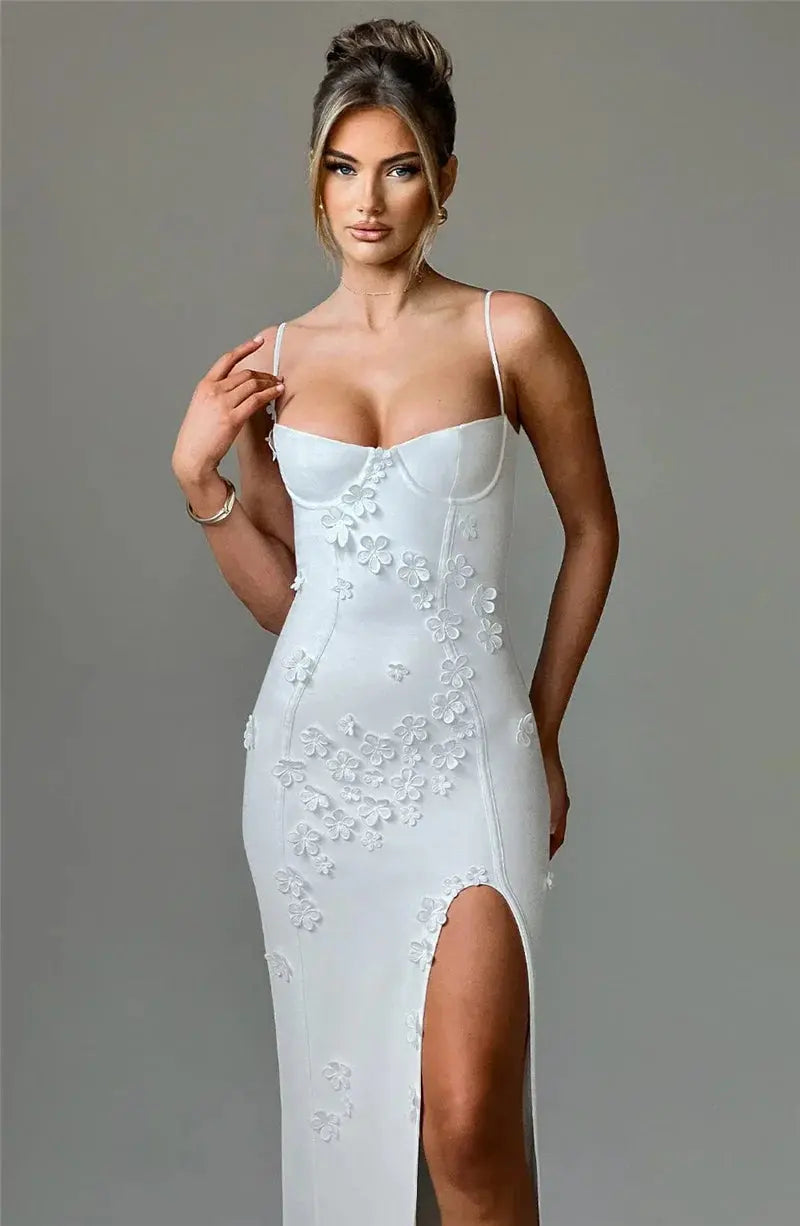 Bella Rosso Bloom Gown - Bellaovo