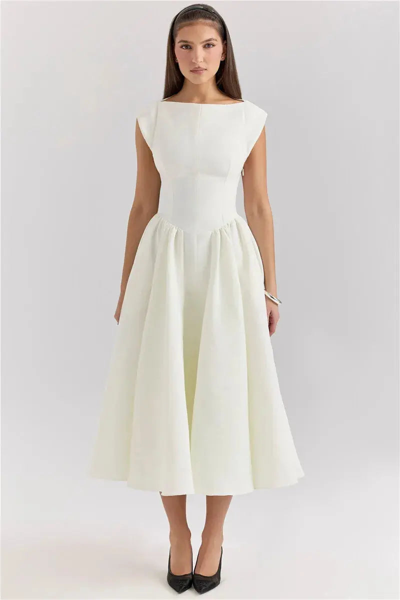 Bella Elise Midi Dress - Bellaovo