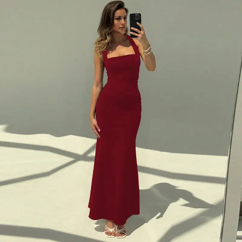 Bella Noir Iconic Gown - Bellaovo