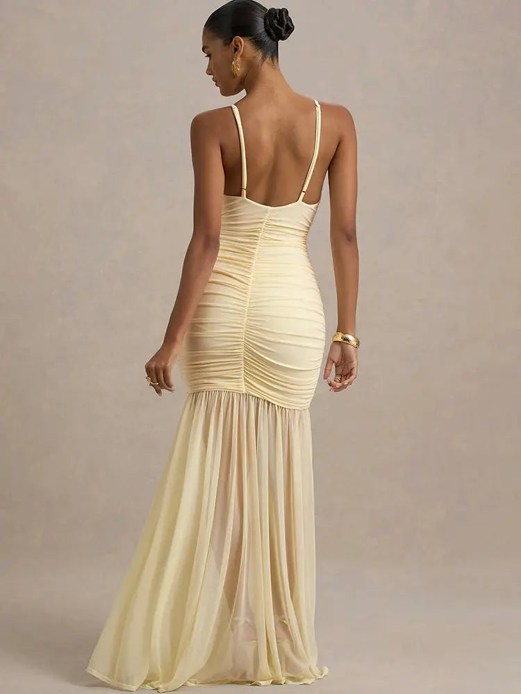 Bella Emerald Goddess Gown - Bellaovo