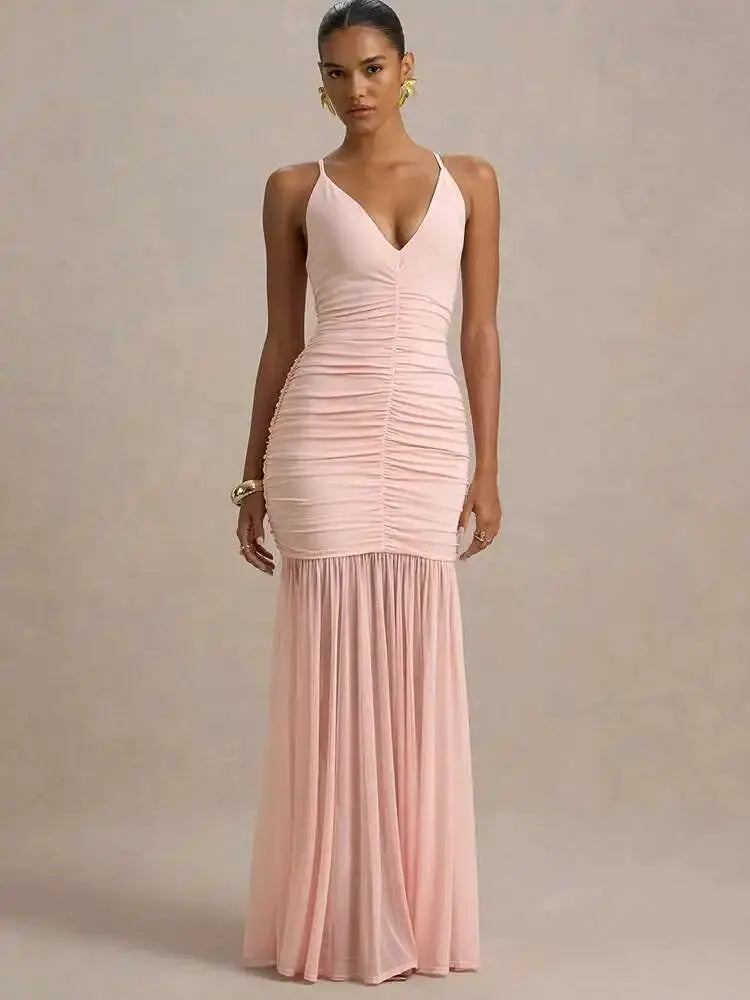 Bella Emerald Goddess Gown - Bellaovo