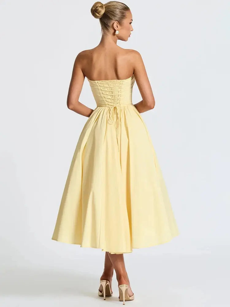 Bella Valeria Midi Dress - Bellaovo